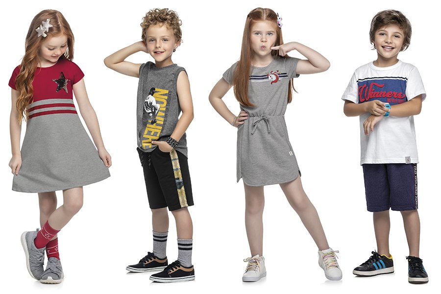 roupas da moda 2019 infantil